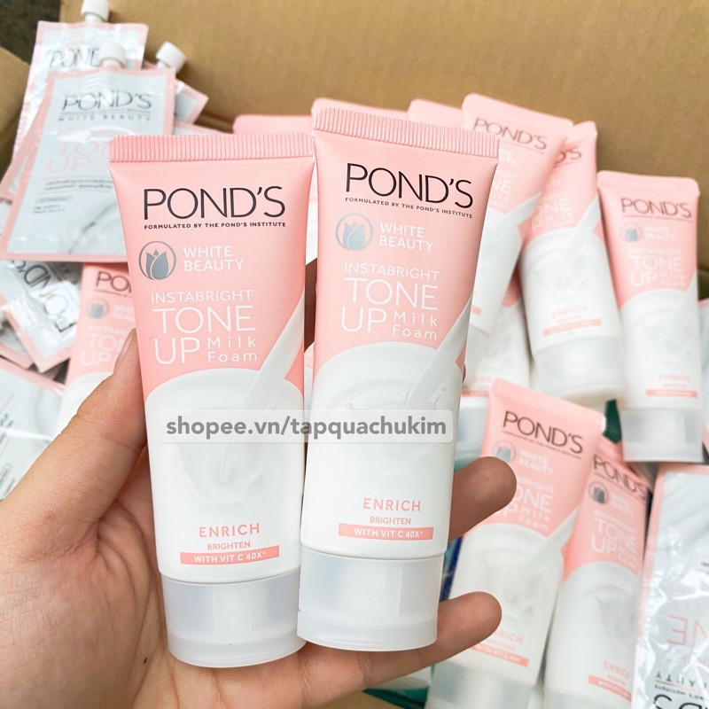 Kem sữa rửa mặt POND’S 40G dưỡng trắng sạch sâu