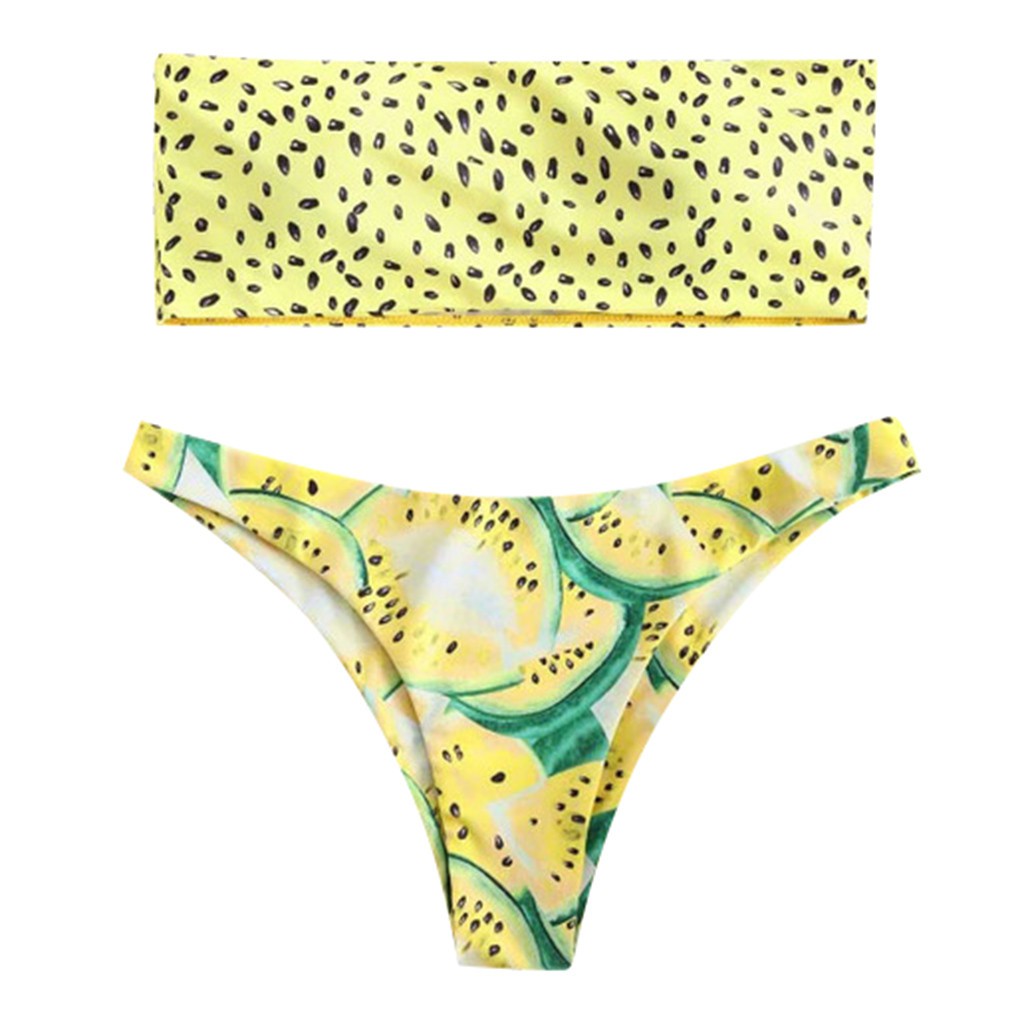 Bộ Bikini 2 mảnh áo ống nâng ngực cho nữ | BigBuy360 - bigbuy360.vn