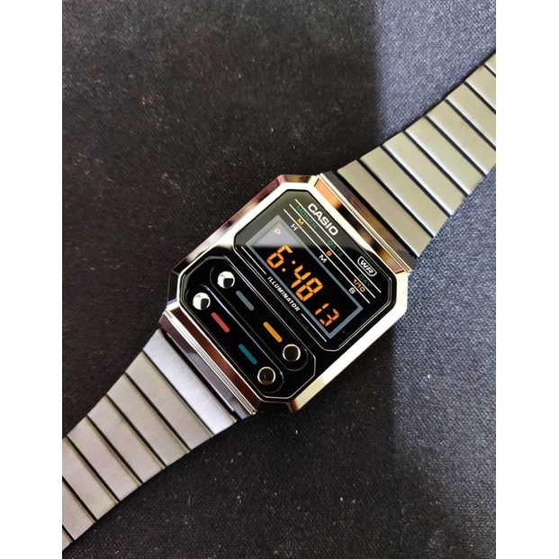 Đồng hồ nam casio vintage x pacman new season cực hiếm new fullbox chính hãng