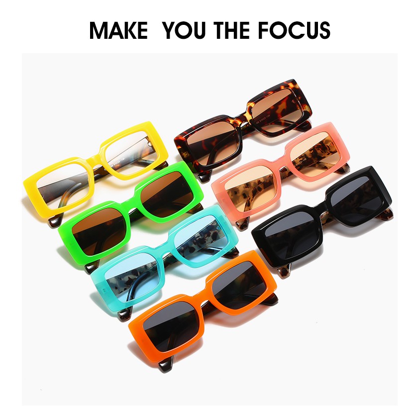 Kính mát chống tia uv400 phong cách hip hop thời trang cá tính