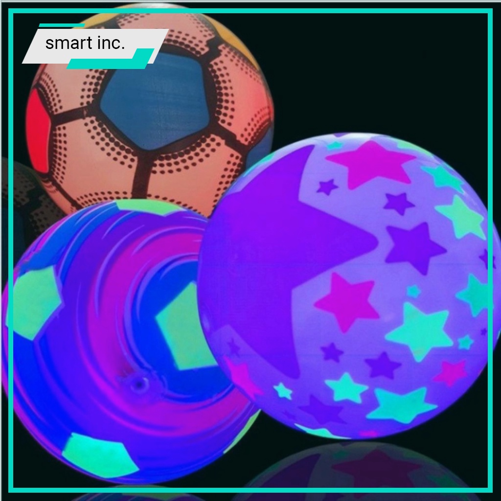 Đồ Chơi Bóng Đá Silicone Nhiều Màu Bóng Cao Su Phát Sáng Cho Bé