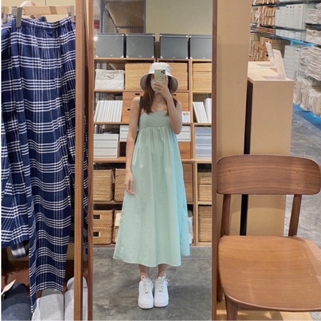 Đầm dài phiên bản Hàn Quốc trendy năng động