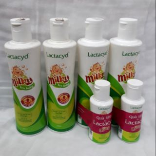 Sữa tắm lactacyd Milky 250ml ( tặng kèm chai nhỏ 60ml)