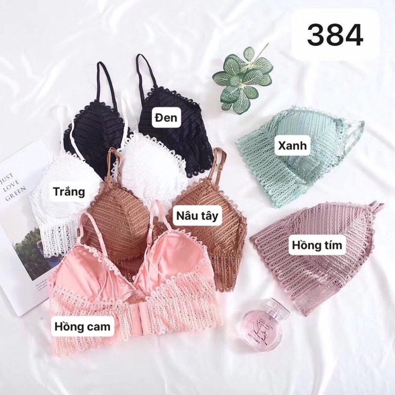 Áo Bra Ren công chúa có móc cài sau