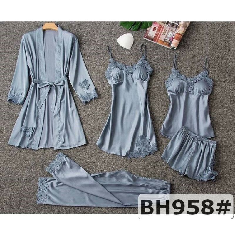 Bộ ngủ mặc nhà 5 chi tiết  A400.220 | BigBuy360 - bigbuy360.vn