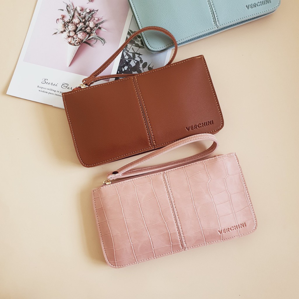[Mã WABRWB24 giảm 30K đơn 99K] VERCHINI - Ví cầm tay thời trang 0009 | BigBuy360 - bigbuy360.vn