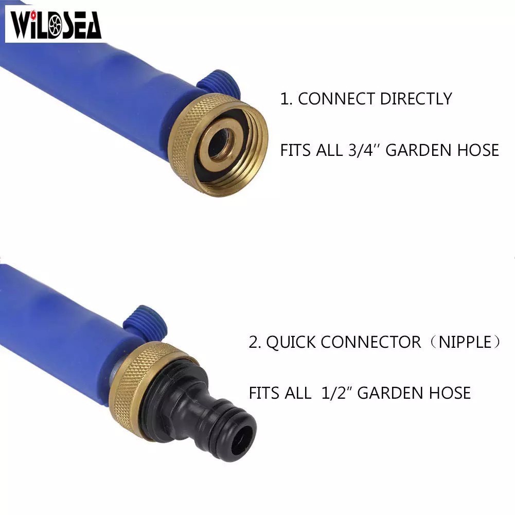Vòi phun nước cao áp wildsea, thiết bị rửa xe hơi, xịt kim loại, dụng cụ rửa xe, làm vườn