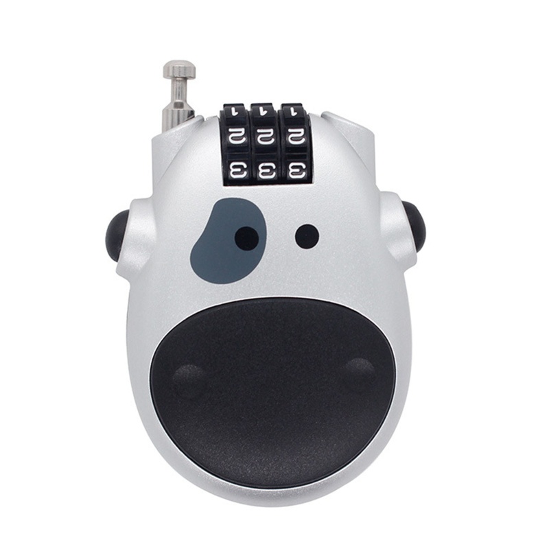 Ổ Khóa Chống Trộm Cho Xe Đạp / Xe Máy Thiết Kế Nhỏ Gọn Trọng Lượng Nhẹ 80cm Tiện Dụng