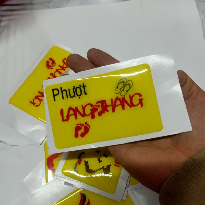 GIÁ 1 TEM PHƯỢT - LOGO PHƯỢT BIKER các loại xe máy