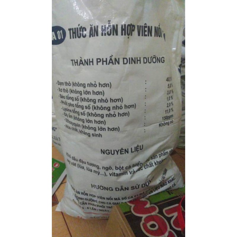 [Mã PET50 giảm 10% - tối đa 50K đơn 250K] 1kg Cám cá vàng, cá Koi AF CA01 hạt 1ly (40% đạm) tăng size nhanh lên màu mạnh