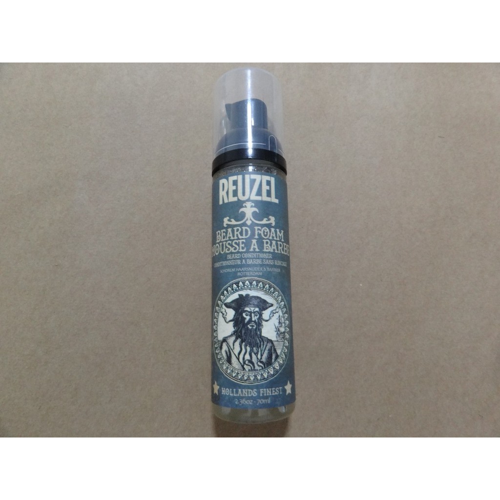 🥜Reuzel - USABọt dưỡng ẩm và khử mùi râu Beard Foam Reuzel ( Wood &amp; Spice ) 70ml