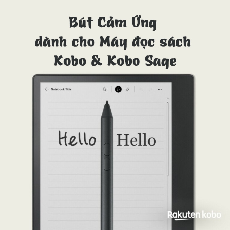 Bút cảm ứng Kobo Stylus - dùng cho máy đọc sách Kobo Sage và Elipsa