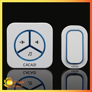 Chuông không dây đơn chống nước cacazi 9909