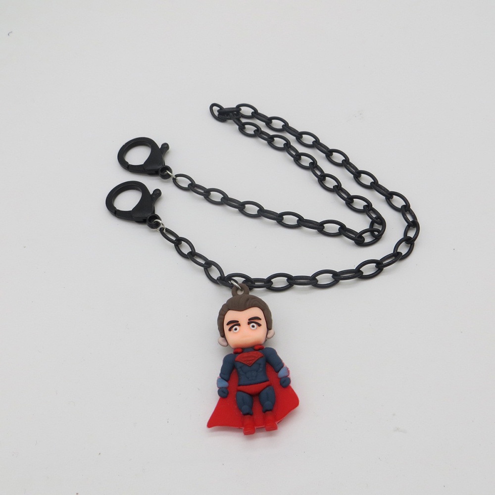 Dây Đeo Khẩu Trang Hình Siêu Anh Hùng Hoạt Hình 58cm Chống Thất Lạc Cho Bé