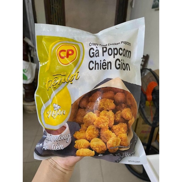 gà Popcorn chiên giòn công ty CP. Gói 300gr ❤CHỈ GIAO HÀ NỘI❤ Chiên, rán ăn vặt