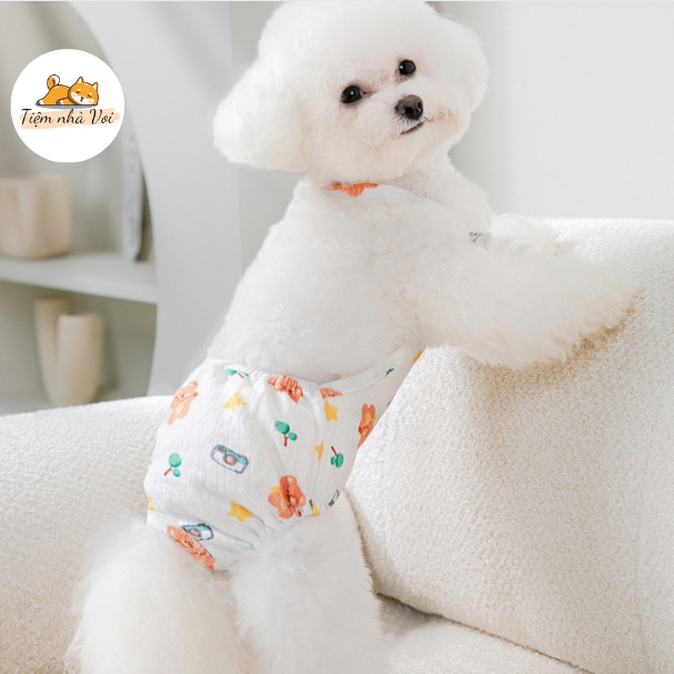 QUẦN YẾM SINH LÝ, CHỐNG CÚN ĐỰC QUẤY RỐI KHI ĐẾN KỲ, CHẤT VẢI MÁT MẺ - Tiệm nhà Voi