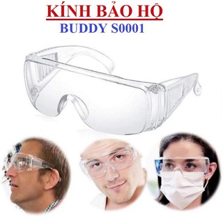 Kính chống bụi cao cấp Buddy S0001, made in taiwan, bảo hộ lao động - bảo vệ mắt