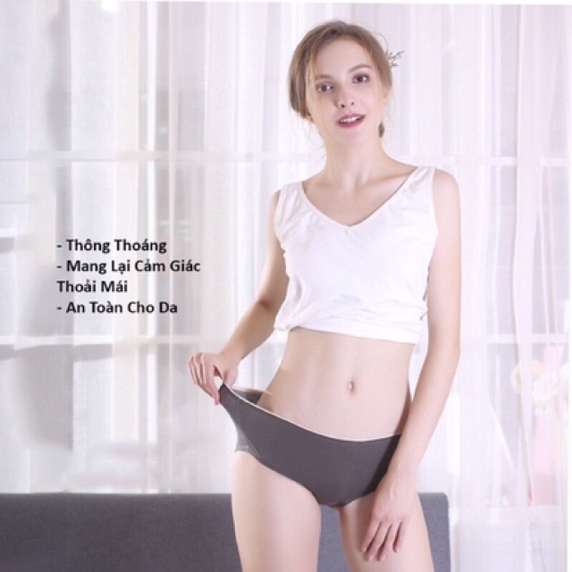 Quần lót cottor tàng hình kháng khuẩn 50-58 kg