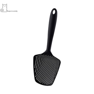 3Pcs Large Scoop Strainer Colander Nylon Soup Spoon Cooking Drainer Kitchen Tools