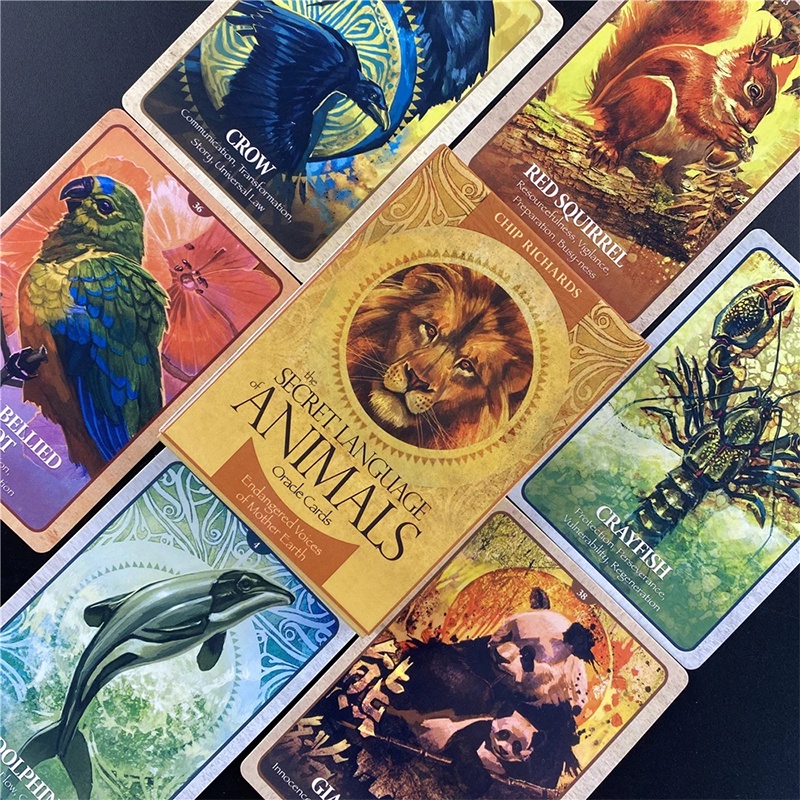 The Secret Language of Animals Tarot Oracle Deck Card Games