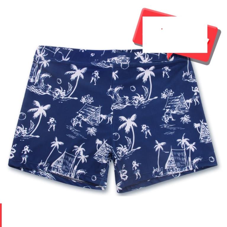 Quần Đùi Boxer - Quần Đi Biển Nam Vải Co Giãn