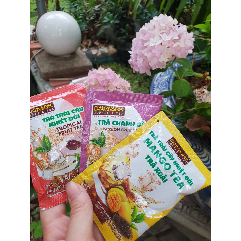 combo 100 gói trà trái cây nhiệt đới