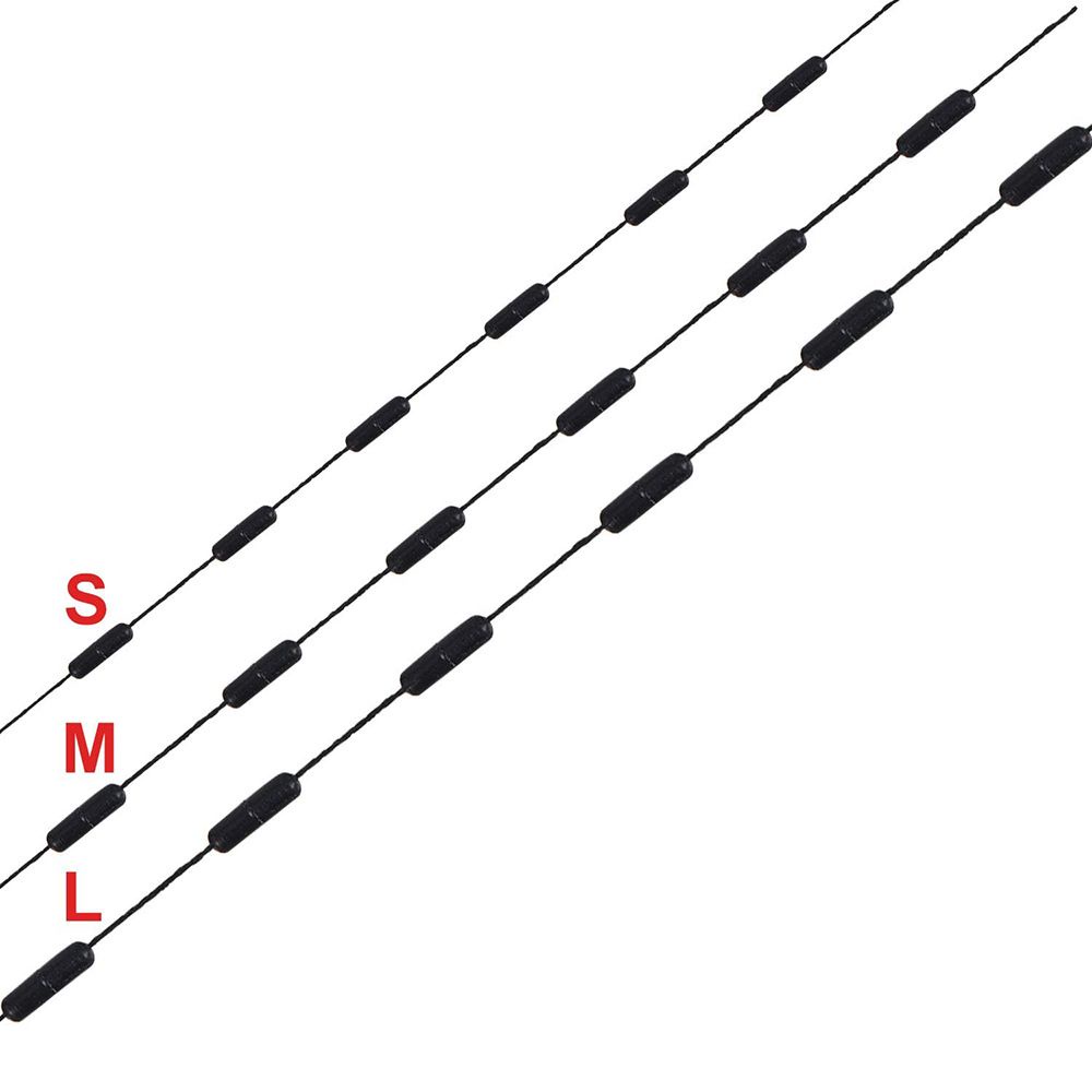 Set 600 phao câu cá bằng cao su chuyên dụng AARON1