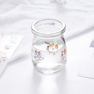 Sticker set 6 tấm hình dễ thương