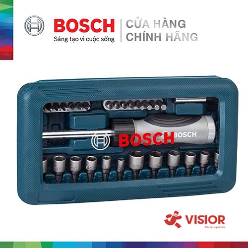 BỘ VẶN VÍT ĐA NĂNG 46 MÓN BOSCH 2 607 017 399