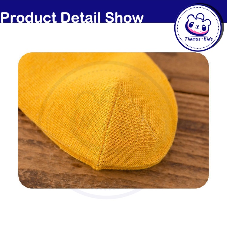 Set 5 Đôi Vớ Cotton Mềm Trung Bình In Họa Tiết Chữ/Gấu/Thỏ Dễ Thương Cho Bé 1-13 Tuổi