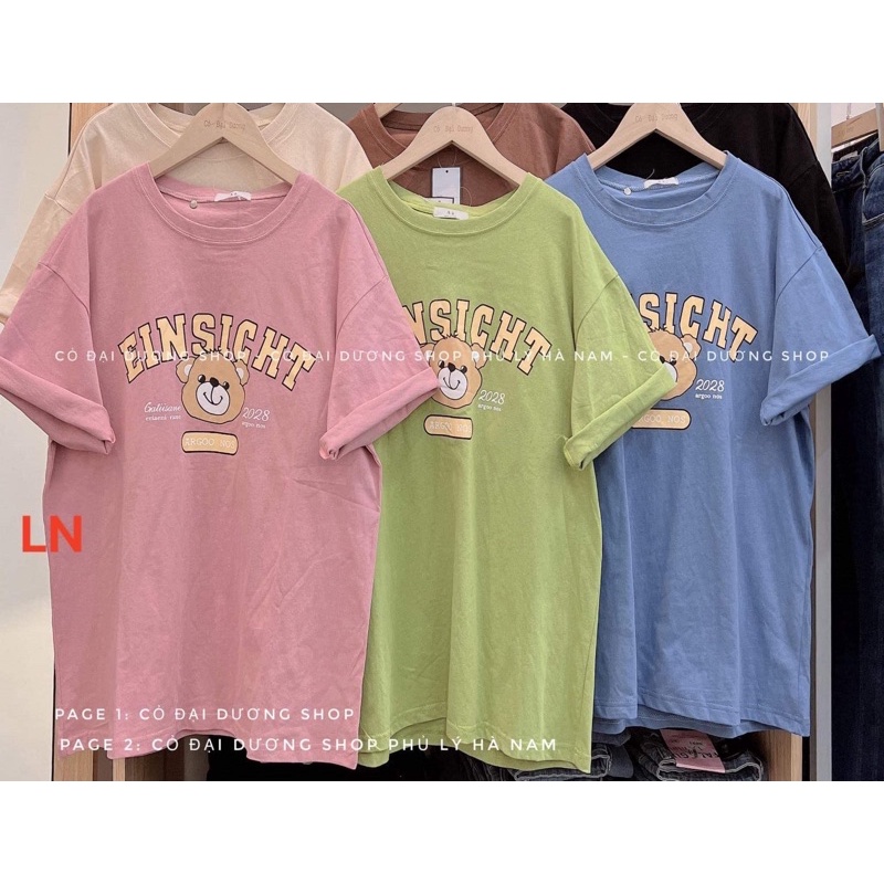 Áo phông mặt gấu EINSI DA6