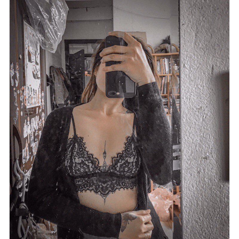 ÁO BRALETTE REN MI thiết kế không gọng, có nhét mút | BigBuy360 - bigbuy360.vn