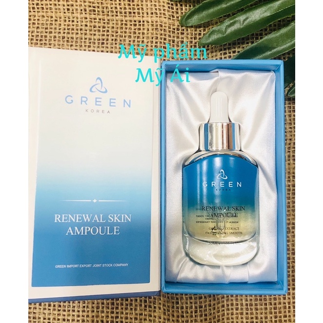 Tinh Chất Nhân Sâm Đổi Mới Làn Da Green Korea RENEWAL SKIN AMPOULE 30ml
