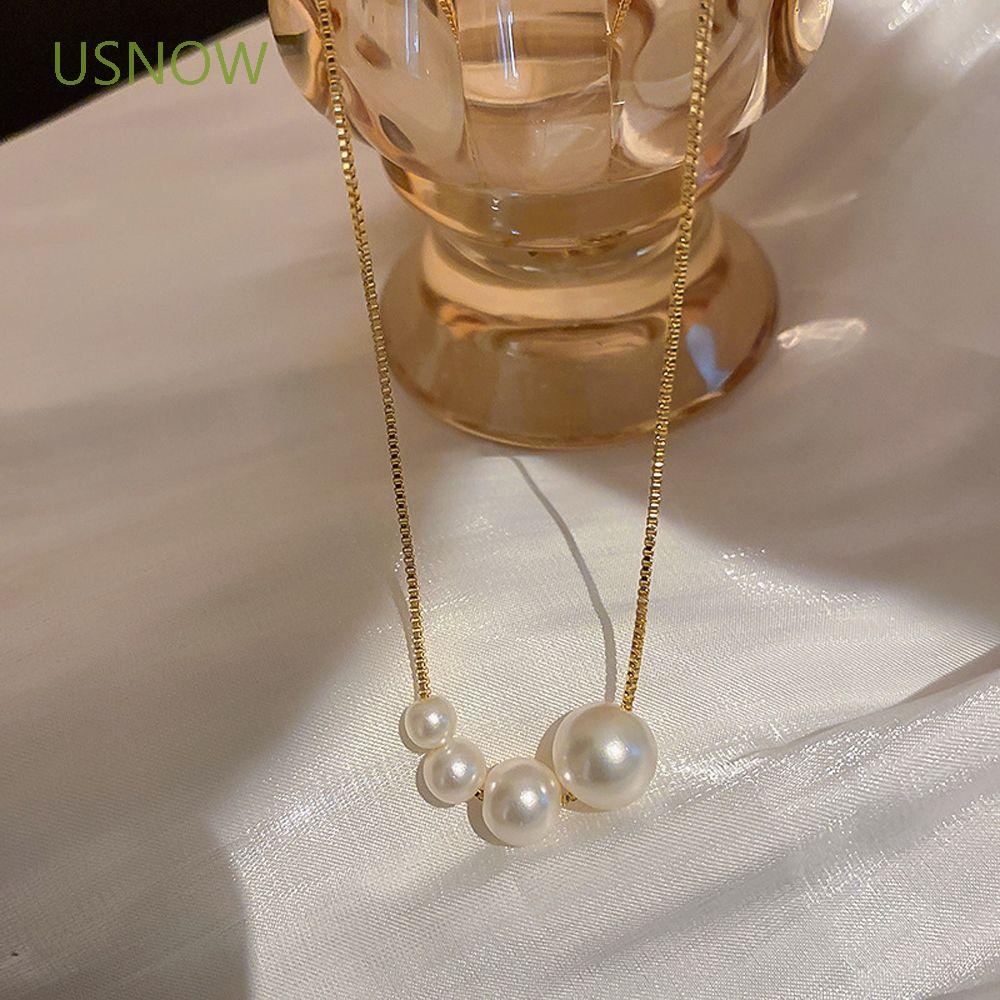 Vòng Cổ Choker Đính Ngọc Trai Nhân Tạo Nhiều Màu Thời Trang Hàn Quốc Cho Nữ