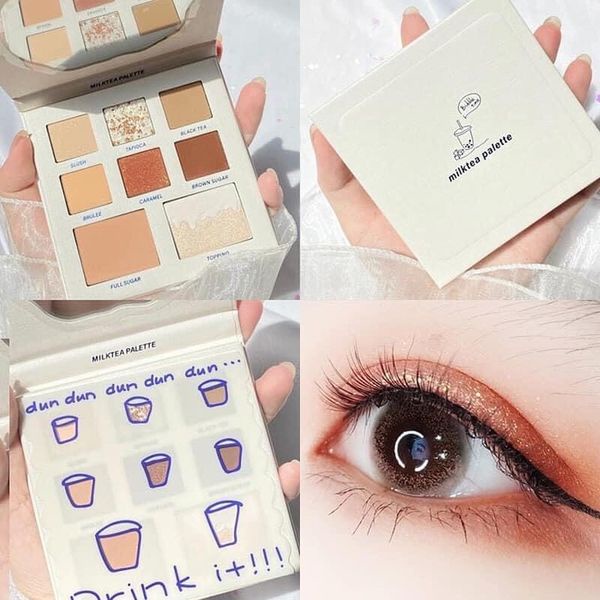 Phấn Mắt DIKALU Milktea palette Tông Màu Trà sữa