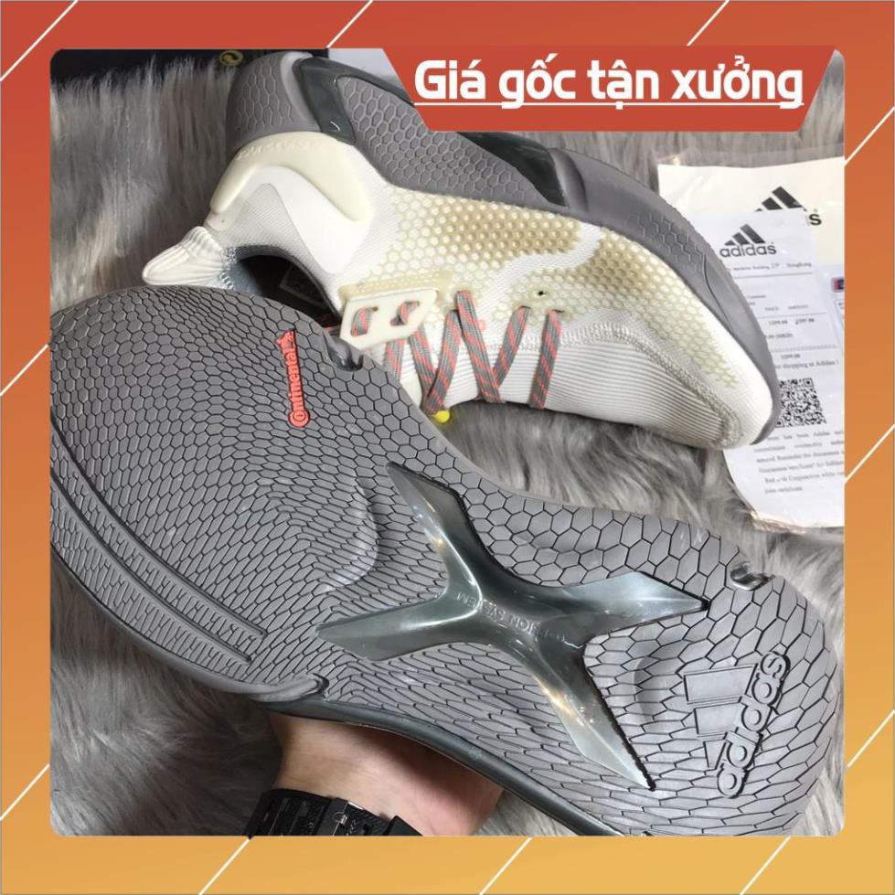 [FreeShip+Giá Hủy Diệt] Giầy Alphabounce xịn sò Full phụ kiện, Giày thể thao nam nữ Sneaker Alphabounce 2020 sữa đế nâu