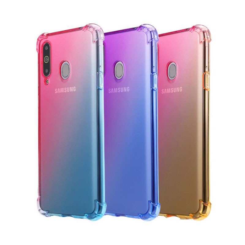 Cladding Samsung Galaxy J2Prime 2017 G530 J2 Pro 2018 J2Core Samsung Bumper J4 Core Gradient Color Soft and Shockproof