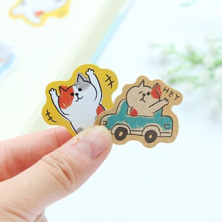 Set sticker mèo Gorogoro Nyansuke