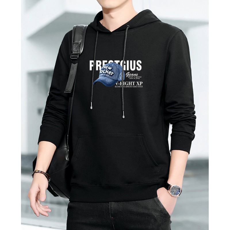 Áo Hoodie thun nỉ thể thao nam cao cấp - HD07