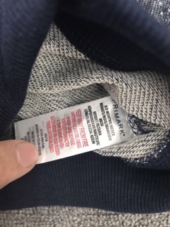 [PRIMARK XUẤT XỊN] Áo nỉ mềm đáp tay Primark bé trai