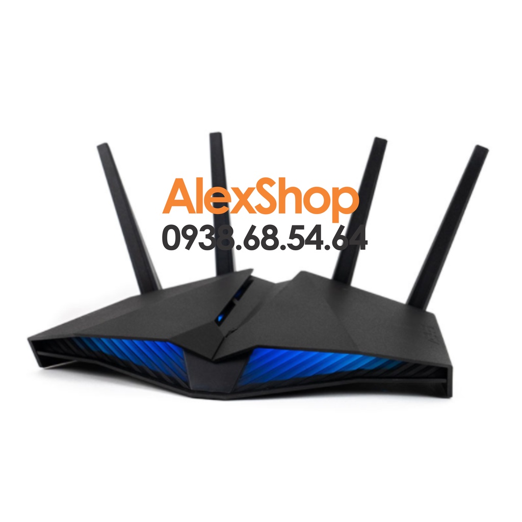 Phát WiFi 6 Chuyên Gaming Tải Cao Thông Minh Asus RT-Ax82U AX5400 Hỗ Trợ Ali Mesh - Bản Nội Địa Đài Loan