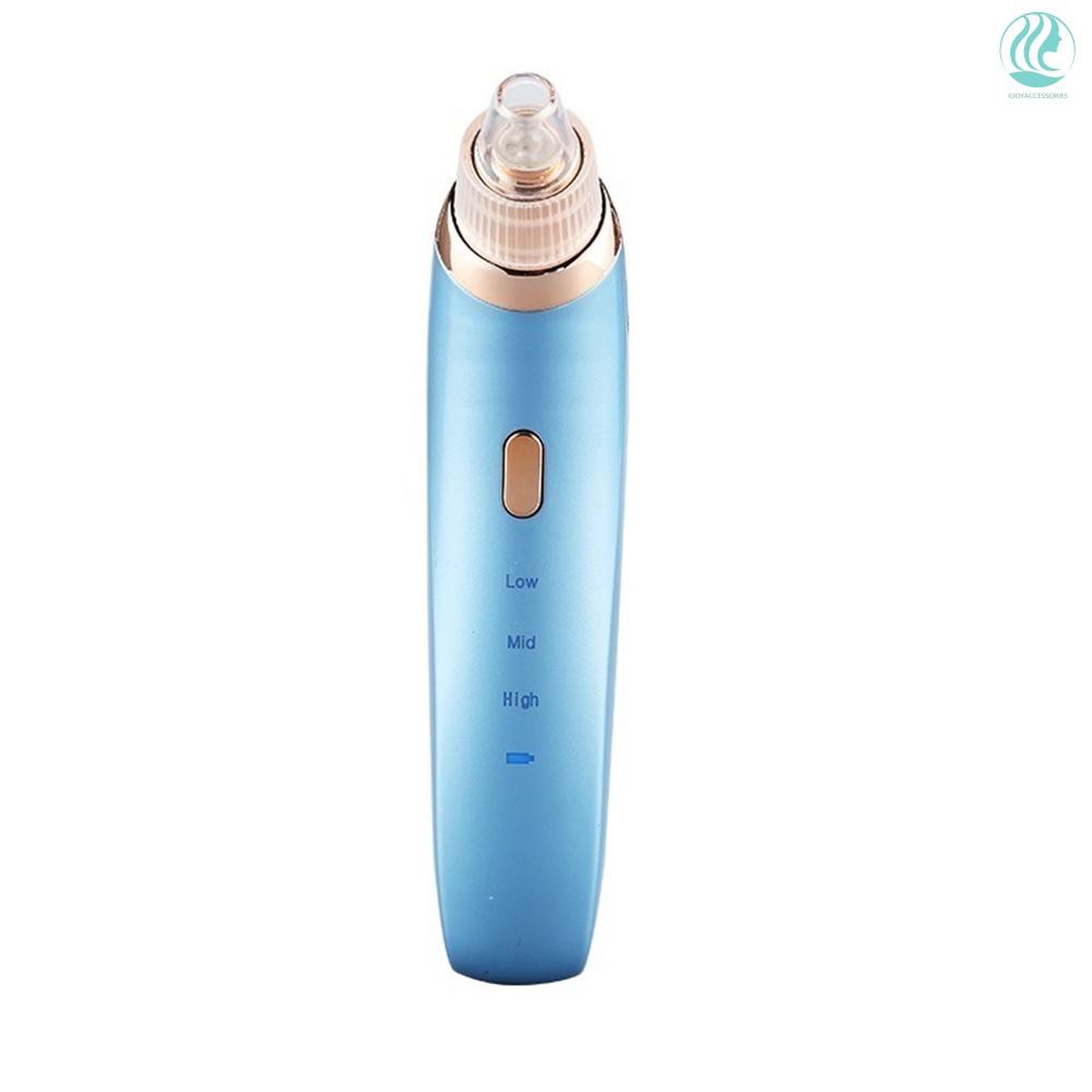🌟Beauty Device BlackHead Remover Dead Skin Cleaning Vacuum Extractor USB Charging 3 Adjustments 4 Suction Heads for Cho