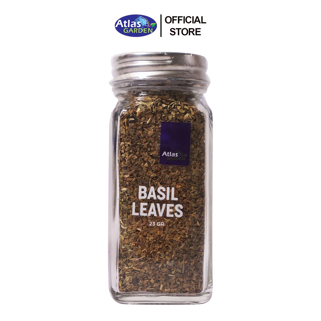 Basil - Lá húng quế hập khẩu đức dùng ướp gà KFc, sốt pizza - Atlas Garden 23g