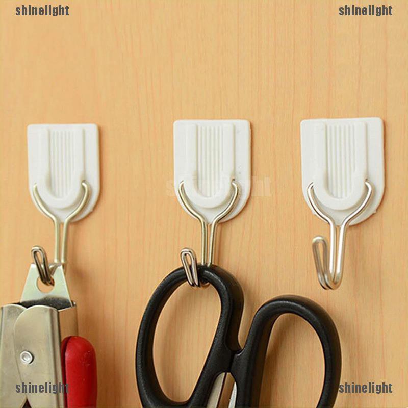 Bộ 6 Móc Treo Tường Mạnh Mẽ Cho Nhà Bếp / Phòng Tắm