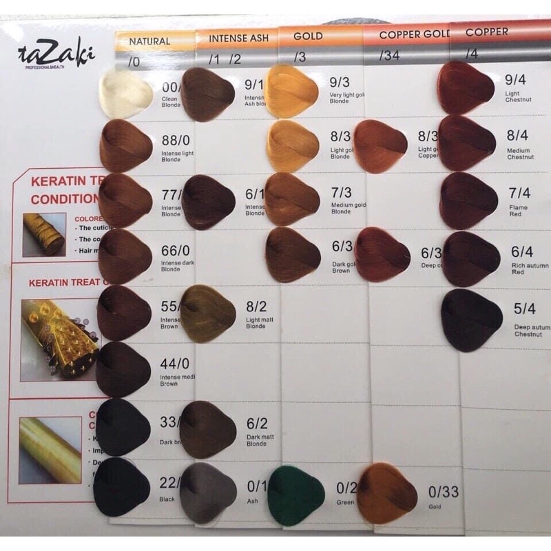 Thuôc nhuộm tóc Ztazaki 100ml