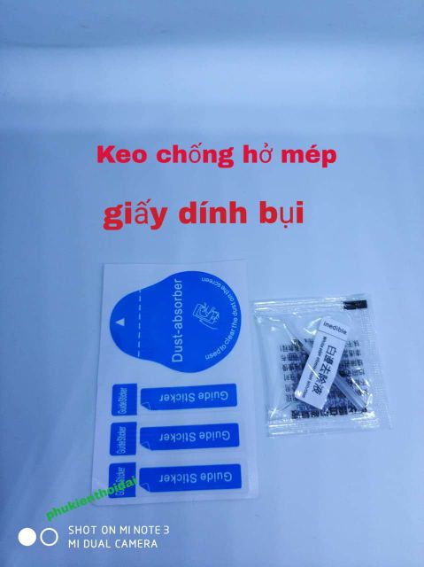 Cường lực Vsmart Live 4 / Joy 4 / Active 3 / Joy 3 / Aris / Aris Pro GOR trong suốt trơn mượt cao cấp tặng keo mép