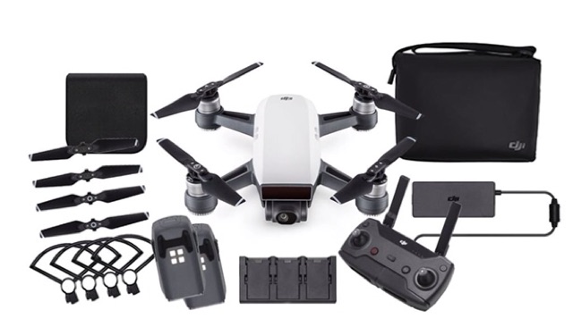 Flycam DJI Spark Combo Trắng - Bảo hành chính hãng DJI 12 tháng