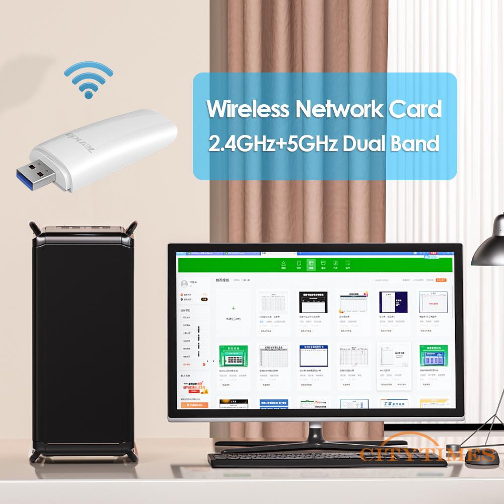 Usb 3.0 Wifi Ci Tenda U12 2.4ghz 5ghz | WebRaoVat - webraovat.net.vn