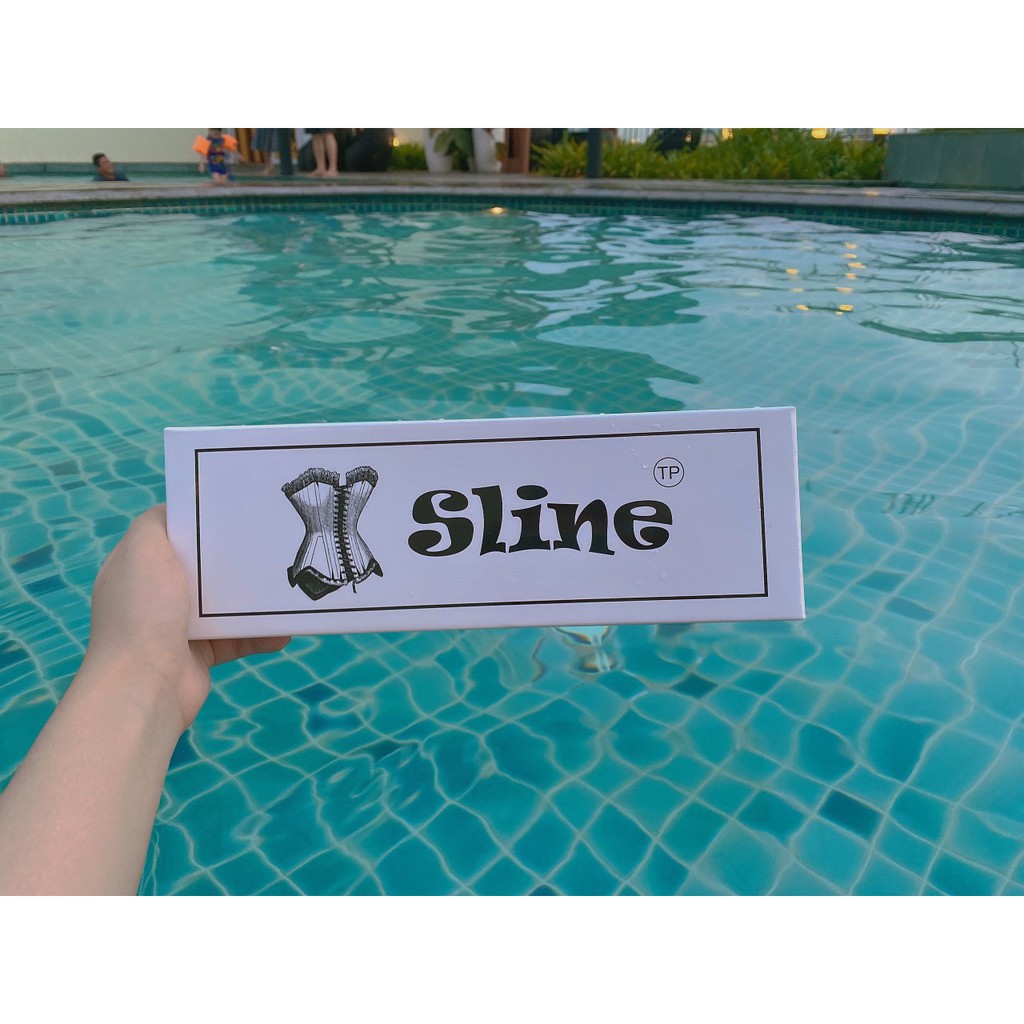 Gen Nịt Bụng SLINE 24CM - Đai LATEX giảm cân (Chính hãng Malaysia)