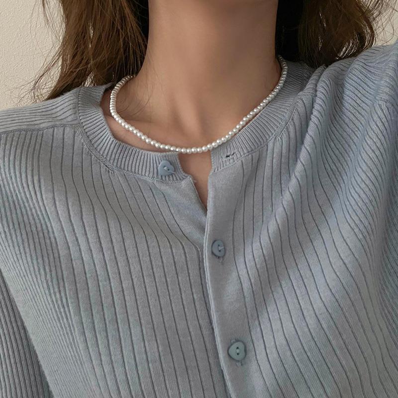 Vòng cổ Ngọc Trai Sang Trọng Cổ Điển Thời Trang